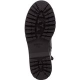 Geox - Bleyze - Enkellaarsjes - Zwart - Leer en Rubber