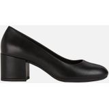 Eleana - Damesschoen - Zwart - Nappaleer - Hakken 5 cm