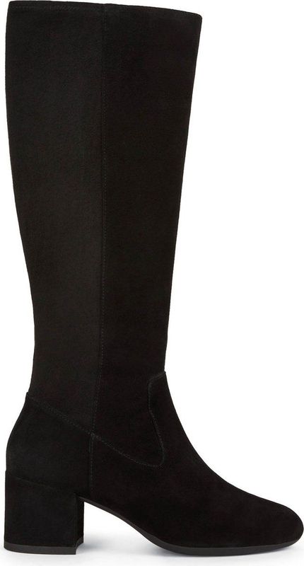 GEOX - D Eleana - Dames Laarzen - Zwart - Rubber zool