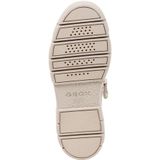 Geox - Enkellaarsjes - Beige - Leer en Polyester - Isotte Boots