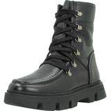 Geox - D26UAL 00046 - Enkellaarsjes - Zwart - Leer