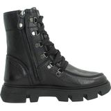 Geox - D26UAL 00046 - Enkellaarsjes - Zwart - Leer