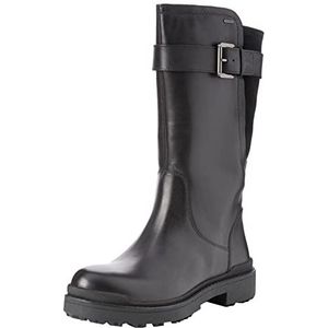 Geox Dames D Nevegal B ABX Fashion Boot, zwart, 37 EU