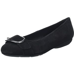 Geox D Annytah B ballerina's voor meisjes, zwart, 40 EU