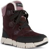 Geox J Flexyper Girl B ab enkellaarsjes voor meisjes, Dk Burgundy, 29 EU