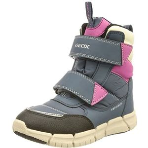 Geox J Flexyper Girl B Ab Snow Boot voor meisjes, Avio Fuchsia, 30 EU