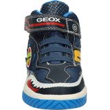 Geox - J Inek Boy - Sneakers - Navy Blauw - Synthetisch - Plat
