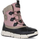 Geox - J26APA 054FU - Enkellaarsjes - Zwart - Polyester/Polyurethaan/Textiel