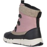 Geox - J26APA 054FU - Enkellaarsjes - Zwart - Polyester/Polyurethaan/Textiel