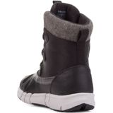 Geox - Flexyper - Enkellaarsjes - Zwart - Polyester/Polyurethaan/Textiel