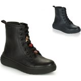 Nottines - Phaolae - Laarzen - Zwart - Polyurethaan