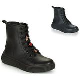 Nottines - Phaolae - Laarzen - Zwart - Polyurethaan