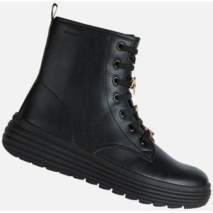 Geox  J PHAOLAE GIRL  Laarzen  kind Zwart