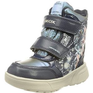 Geox J SVEGGEN Girl B ABX enkellaars, marineblauw/platinum, 25 EU