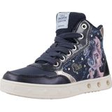 J Skylin G. E - Sneakers - Zwart - Imitatieleder - Motiefprint - Velcro Sluiting
