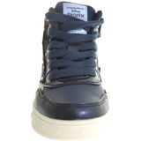 J Skylin G. E - Sneakers - Zwart - Imitatieleder - Motiefprint - Velcro Sluiting