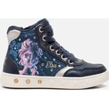 J Skylin G. E - Sneakers - Zwart - Imitatieleder - Motiefprint - Velcro Sluiting
