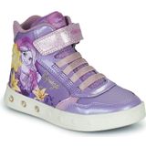 Geox - J SKYLIN GIRL G - Hoge Sneakers - Violet