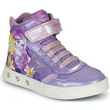 Geox - J SKYLIN GIRL G - Hoge Sneakers - Violet