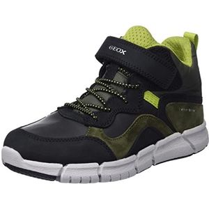 Geox J Flexyper Boy B Abx enkellaarzen voor jongens, legergroen, 30 EU, legergroen, 29 EU