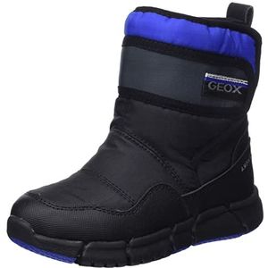 Geox Jongens J Flexyper Boy B ABX enkellaarsjes, Black Royal., 33 EU