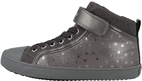 Geox J Kalispera Girl I sneakers voor meisjes, grijs.