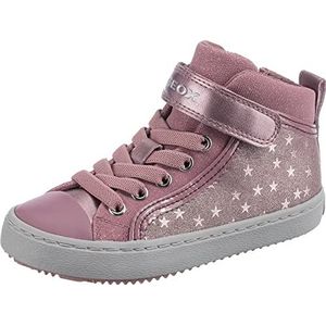 Geox J Kalispera Girl I Sneakers voor meisjes, Roze Dk Pink C8006, 27 EU