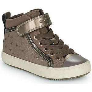 Geox J kalispera sneakers grijs Imitatieleer - Dames - Maat 31