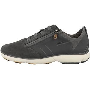 Geox Heren U Nebula Sneakers, Antraciet, 39 EU