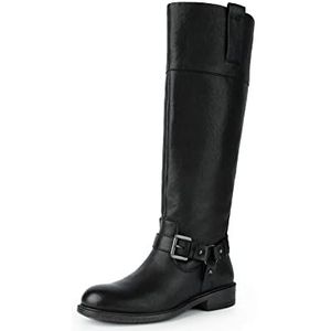 Geox Dames D CATRIA Fashion Boot, Black, 37 EU, zwart, 37 EU