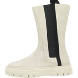 Geox - Isotte Booties - Enkellaarsjes - Beige - Leer/Polyester