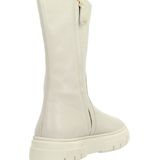 Geox - Isotte Booties - Enkellaarsjes - Beige - Leer/Polyester