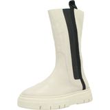 Geox - Isotte Booties - Enkellaarsjes - Beige - Leer/Polyester