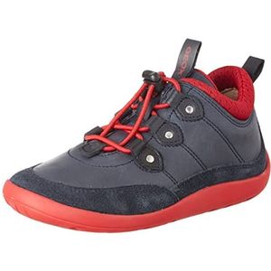 Geox J Barefeel Boy A Sneakers voor jongens, rood (navy red), 28 EU