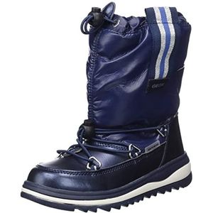 Geox Meisjes J Adelhide Girl B Ab Laarzen, Navy Silver, 34 EU