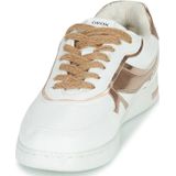 Geox D Jaysen G Sneakers voor dames, Wit-rosgoud., 42 EU