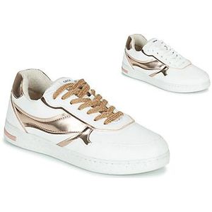 Geox D Jaysen G Sneakers voor dames, Wit-rosgoud., 42 EU