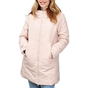 Geox - Dames Hoodie - Roze - Polyester - Met Rits en Capuchon