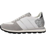 Geox - D Spherica Vseries - Sneakers - Grijs - Leer