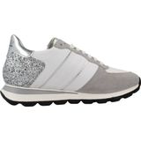 Geox - D Spherica Vseries - Sneakers - Grijs - Leer