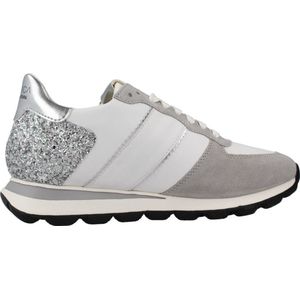Geox - D Spherica Vseries - Sneakers - Grijs - Leer