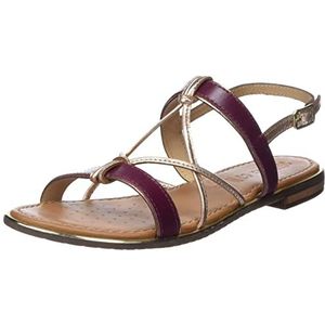 Geox, Flat Sandalen Bruin, Dames, Maat:37 EU