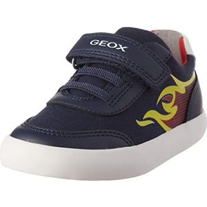 Geox Jongens B Gisli Boy Sneakers, rood (navy red), 21 EU