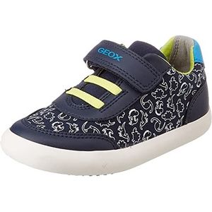 Geox B GISLI Boy sneakers, marineblauw/wit, marineblauw/wit, 25 EU