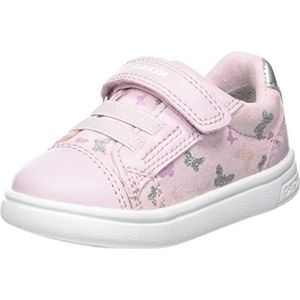 Geox B Djrock Girl Sneakers voor meisjes, roze, 24 EU
