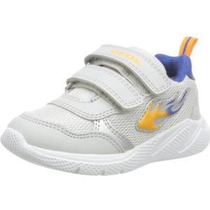 Geox Baby B Sprintye Boy Sneakers voor jongens, Lt Grey Royal, 20 EU