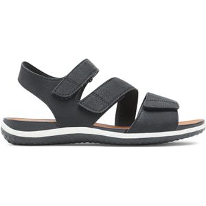 Geox - Vega - Damessandalen - Zwart - Ademend - Waterdicht