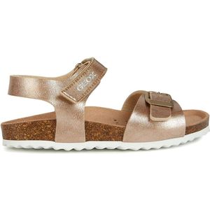 Ademende sandalen Adriel GEOX. Synthetisch materiaal. Maten 32. Kastanje kleur