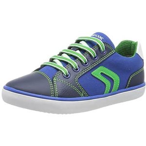 Geox J Gisli Boy Sneakers voor jongens, Royal Green., 25 EU