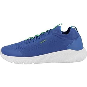 Geox Jongens J Sprintye Boy Sneakers, Royal Green., 28 EU